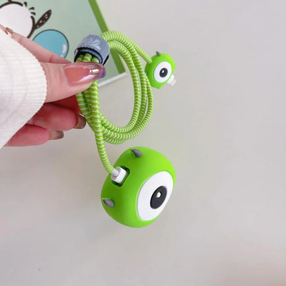 Iphone Charger Case Cover - Cyclope - 4 Piece Set